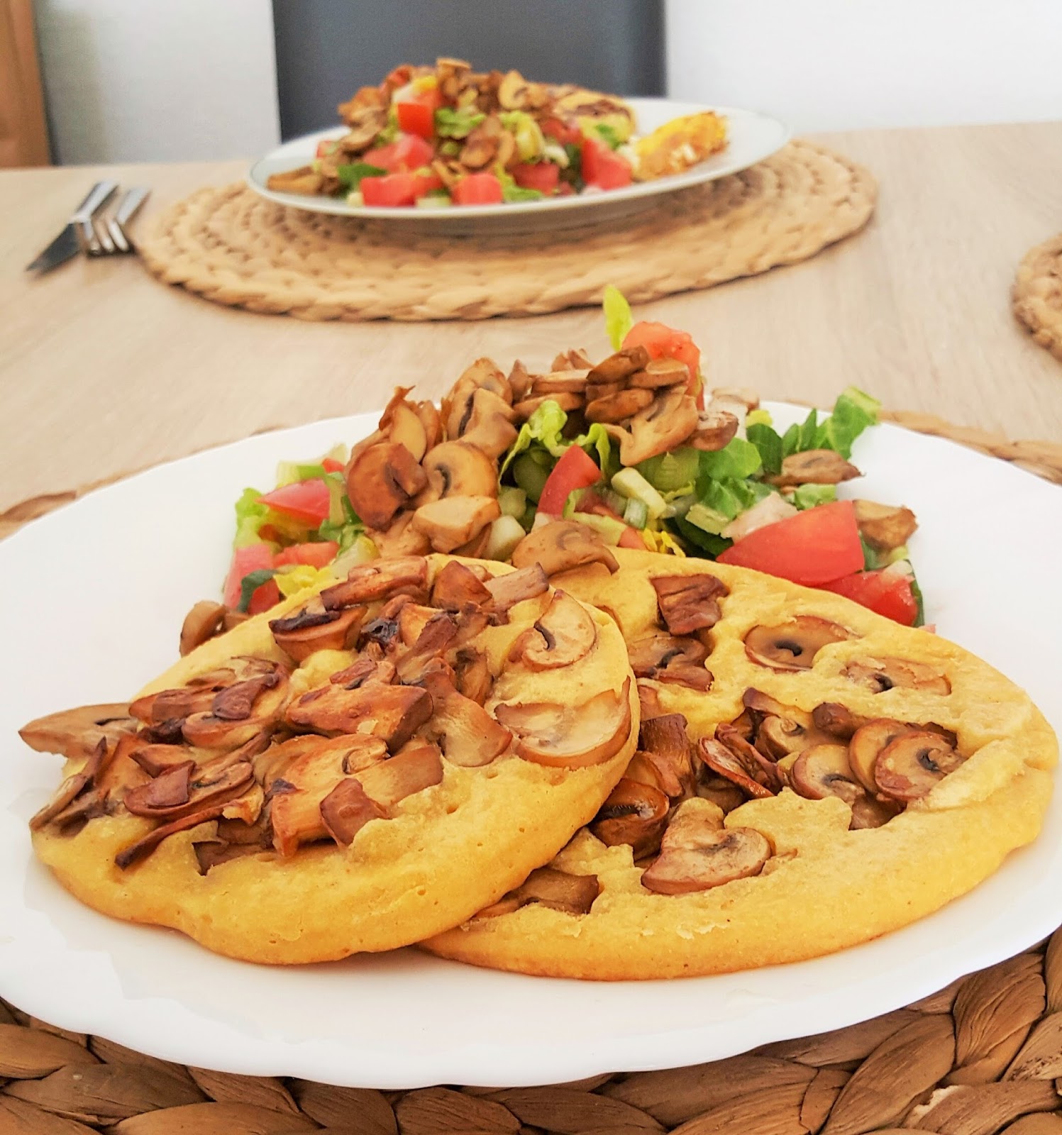 placek z ciecierzycy