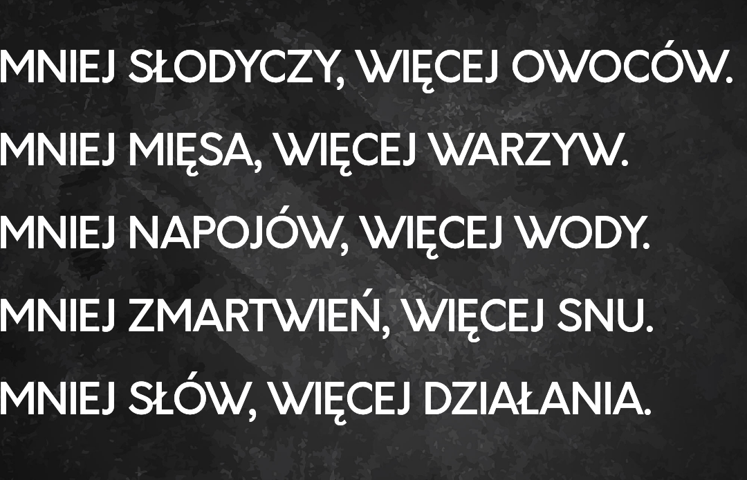 zdrowie postanowienia cytat