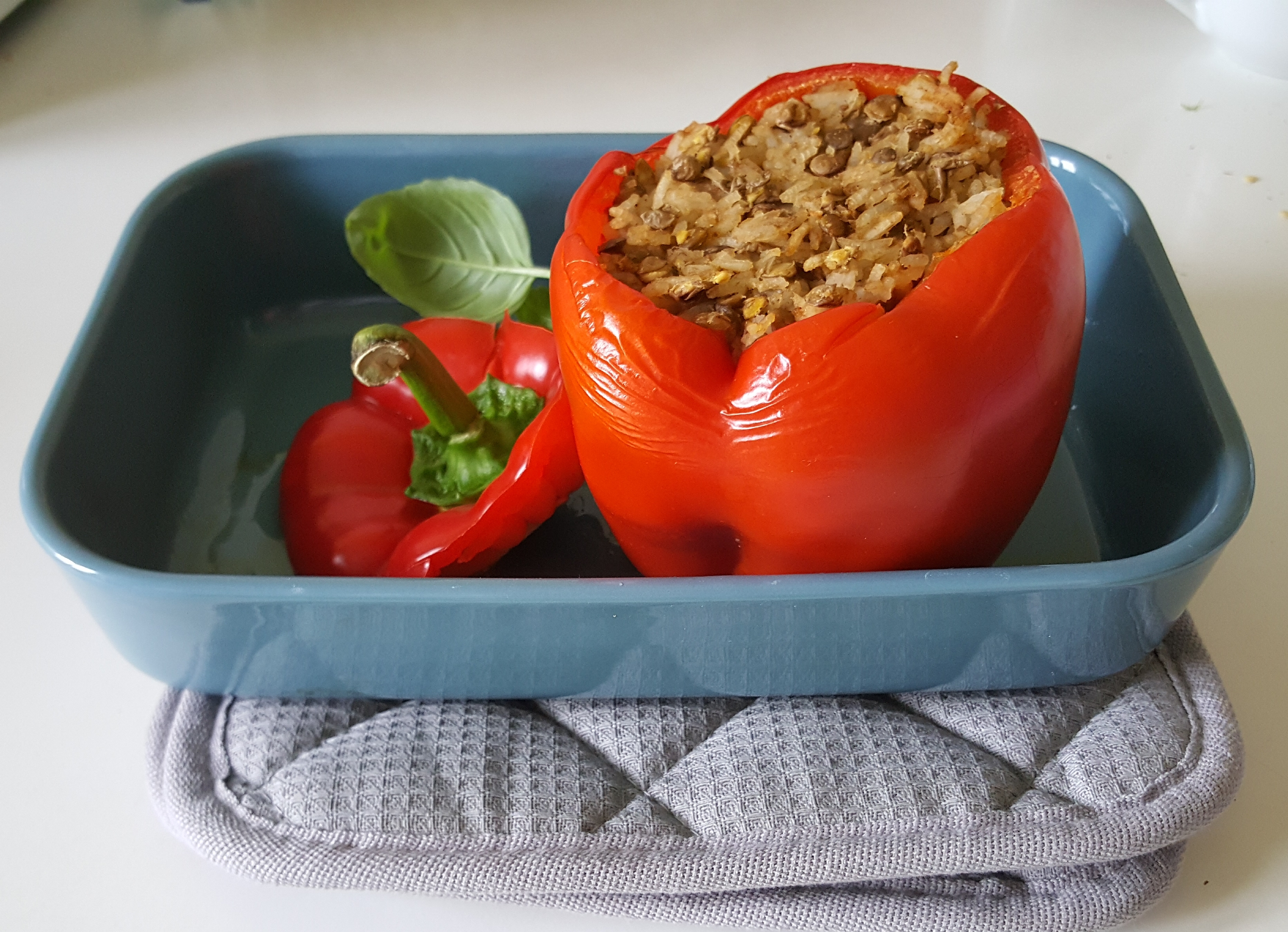 Papryka czerwona nadziewana